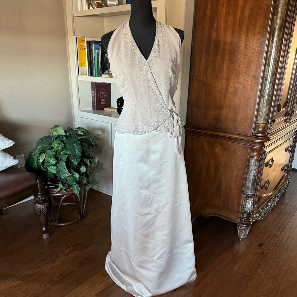 Alfred Angelo Champagne Top and Maxi Skirt‎